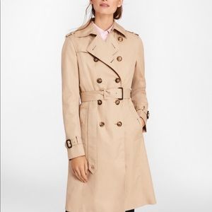 Brooks brothers double breasted trench
